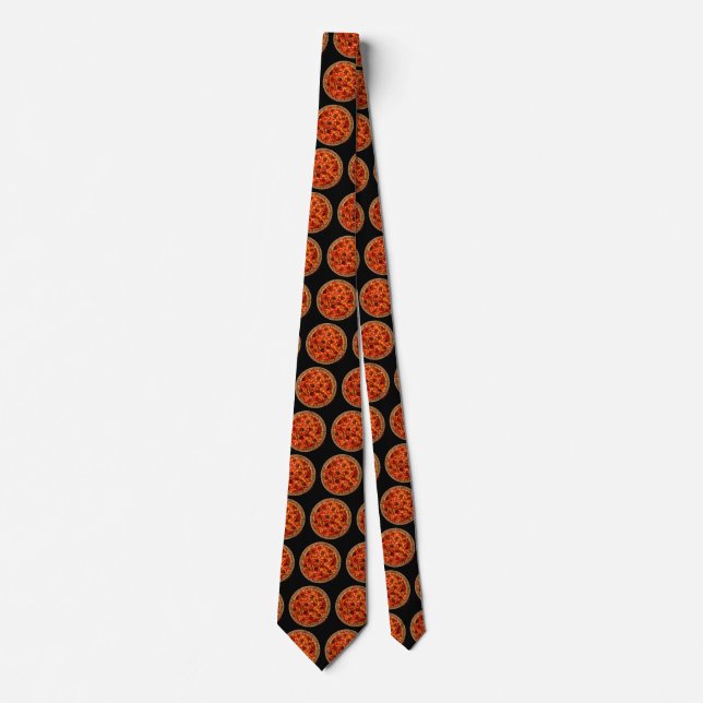 Funny Pizza Paj Delivery Neck Tie Slips (Framsida)