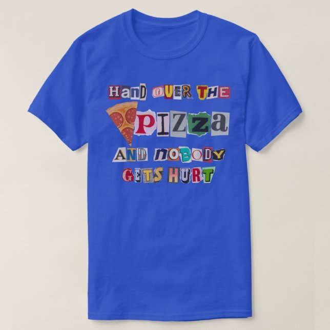 Funny Pizza Party Birthday för barn Youth Manar Wo T Shirt (Design framsida)