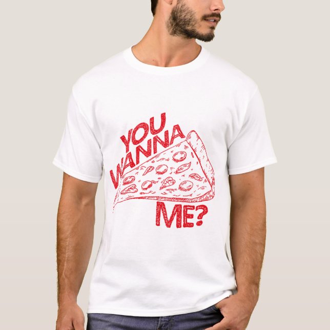 Funny Pizza - Pizza Maker T Shirt (Framsida)