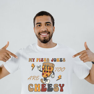 Funny Pizza Pun Pappa Jokes T Shirt