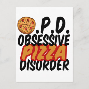Funny Pizza Vykort