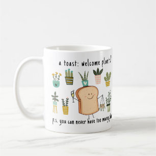 Funny Plant Älskare Gift Fånig för krukväxter Kaffemugg