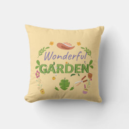 Funny Plant Älskare Gift for Women Gardeners Kudde