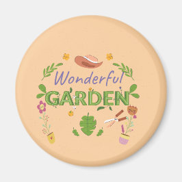 Funny Plant Älskare Gift for Women Gardeners Magnet