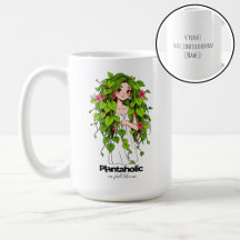 Funny Plant Lover Plantaholic Personalized humor