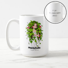 Funny Plant Lover Plantaholic Personalized humor Kaffemugg