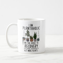 Funny Plant Mamma Pappa I är en planetoffin Recove Kaffemugg
