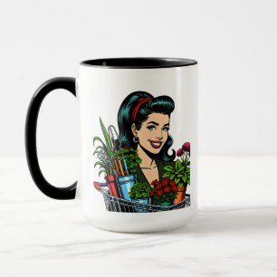 Funny Plant Pun Grönten är New Black Mugg