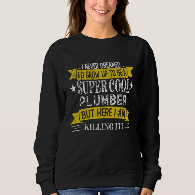 Funny Plumber Shirts Job Title Professions_1 T Shirt (Framsida)