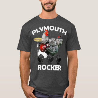 Funny Plymouth Rock Chicken  Hen Humor  Gift T Shirt