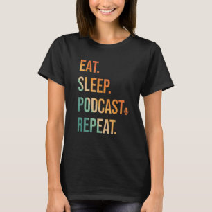 Funny Podcast För manar Women Podcasting DJ Podcas T Shirt