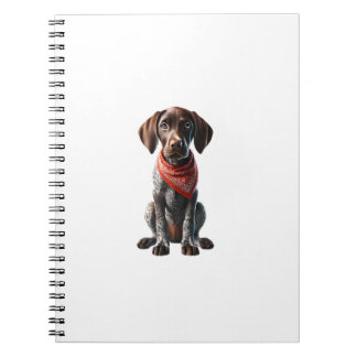 Funny Pointer Shirt Pointer Mamma Pappa Hund älska Anteckningsbok