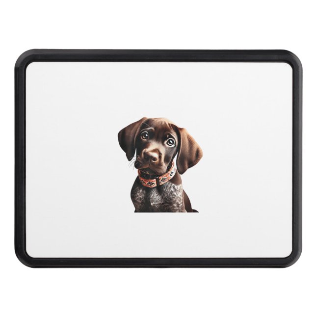 Funny Pointer Shirt Pointer Mamma Pappa Hund älska Dragkroksskydd (Framsidan)