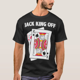 Funny Poker-Jack Kung frånpremium  T Shirt