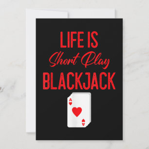 Funny Poker Livet är Kort Play Blackjack