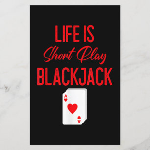 Funny Poker Livet är Kort Play Blackjack