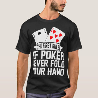 Funny Poker  Teas Holdem Lucky Poker _6  T Shirt