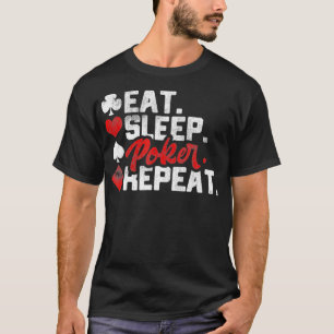 Funny Poker Teas Holdem Player Casino Gift T Shirt