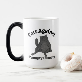 Funny Political Cat Anti-Trump Coffee Gift Dad Mom Magisk Mugg