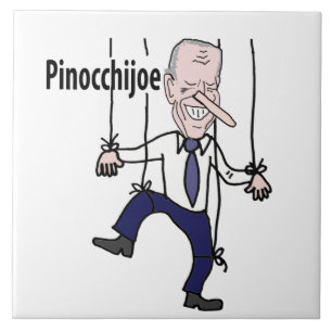 Funny politisk antiJoe Biden Pun Kakelplatta