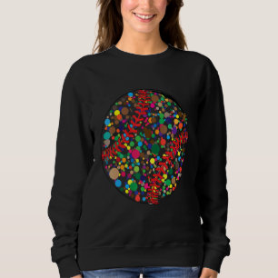 Funny Polka Dot Baseball Älskare Player Internatio T Shirt