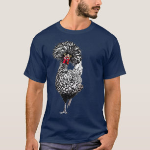 Funny polsk Chicken Backyard Chicken Coop Farm T Shirt