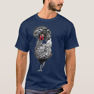 Funny polsk Chicken Backyard Chicken Coop Farm T Shirt