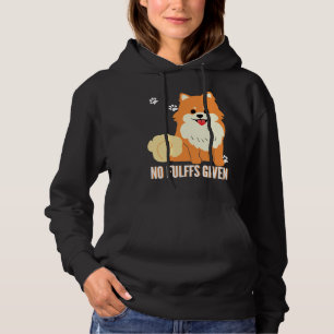 Funny Pomeranian Hund No Fluffs given Passande T Shirt