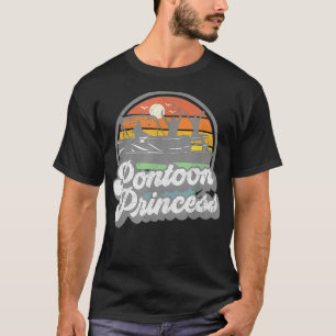 Funny Pontoon Princess Boat Pontooning Boating Wom T Shirt
