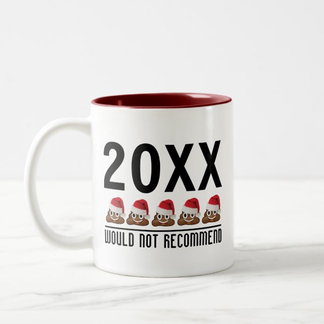 Funny Poop Emoji Coffee Mugg - Sarcastic Gift (Vänster)
