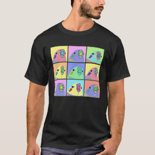 Funny pop Art Cockatiel Birb Memes Pet Birb Cute P T Shirt