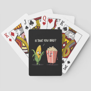 Funny Popcorn Cute Kawaii Stil Popping Pop-Maj Casinokort