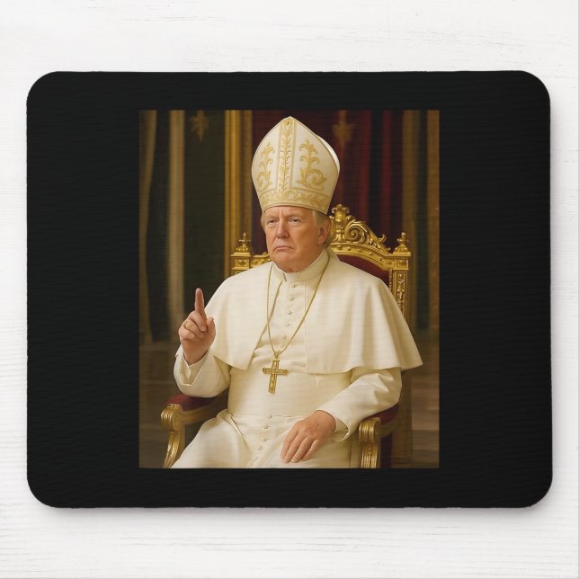 Funny Pope Trump Tee Meme Funny Musmatta (Framsidan)