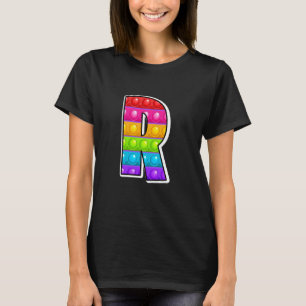 Funny Poppin Kids Pop It R Cutest Capital Brev R T Shirt