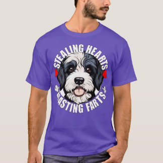 Funny portugisisk Vatten Hund Stealing Hearts Blas T Shirt