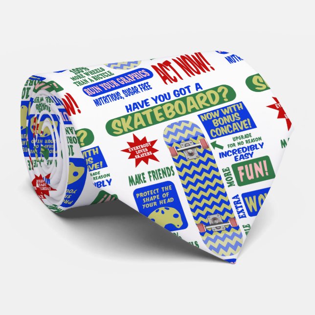 Funny poster av styrkort slips (Rullad)