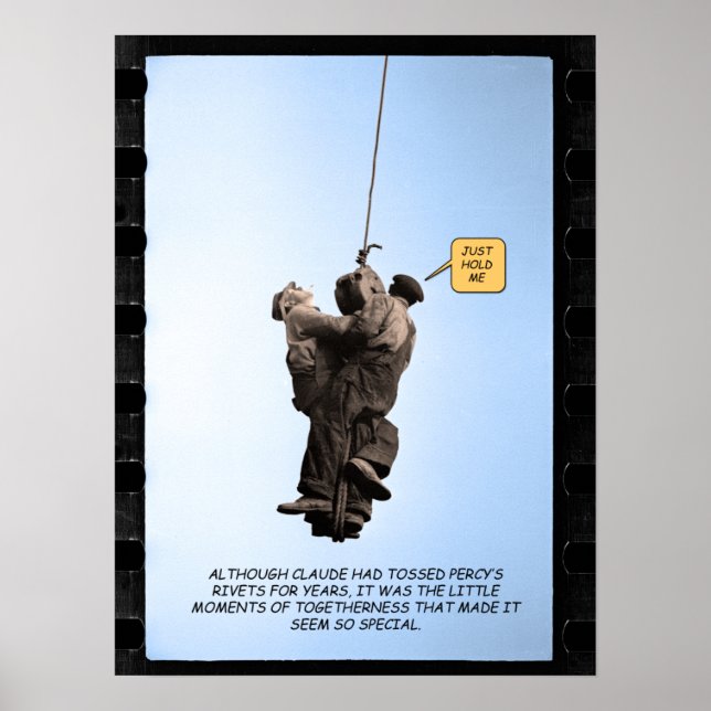 Funny Poster - Claude och Percy (Framsidan)