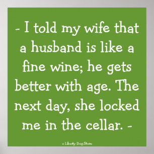 FUNNY POSTER & SIGNS - GIFTERMÅL - GIFTS - DECOR