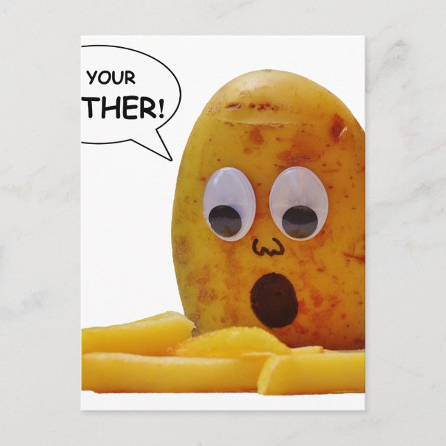 Funny Potato Mor Vykort (Framsida)