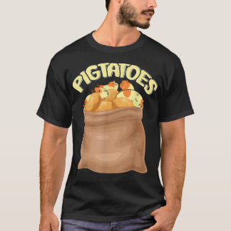 Funny Potatoe Guinea Gris T Shirt