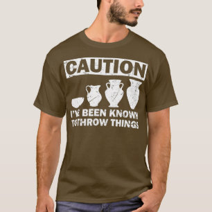 Funny Pottery Gift För manar Women Coola Clay T Shirt