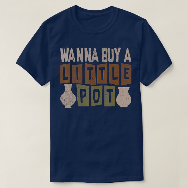 Funny Pottery Maker Ceramics Handcraft Funny Potte T Shirt (Design framsida)