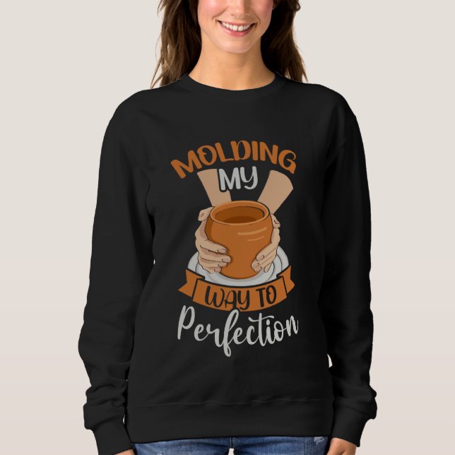 Funny Pottery Manar Women Coola Ceramic Clay T Shirt (Framsida)