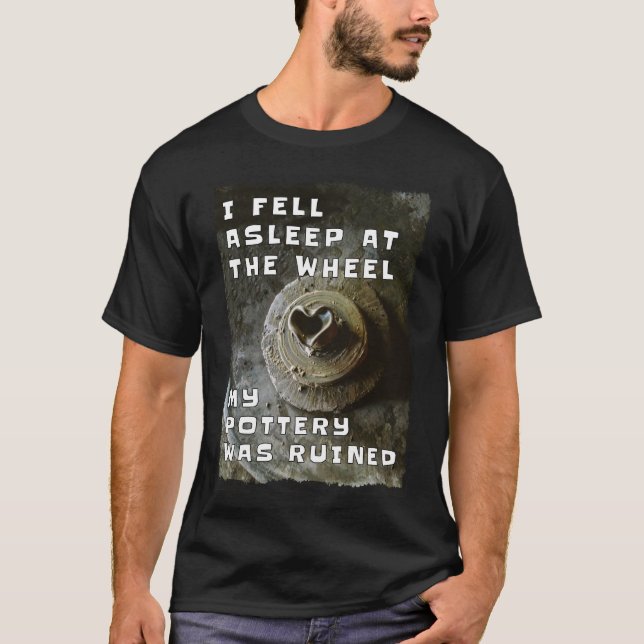 Funny Pottery T Shirt (Framsida)