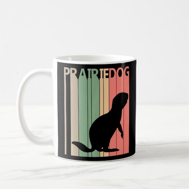 Funny Prairie Hund Costume Kaffemugg (Vänster)