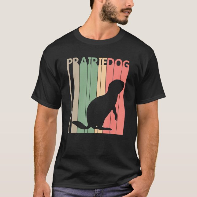 Funny Prairie Hund Costume T Shirt (Framsida)