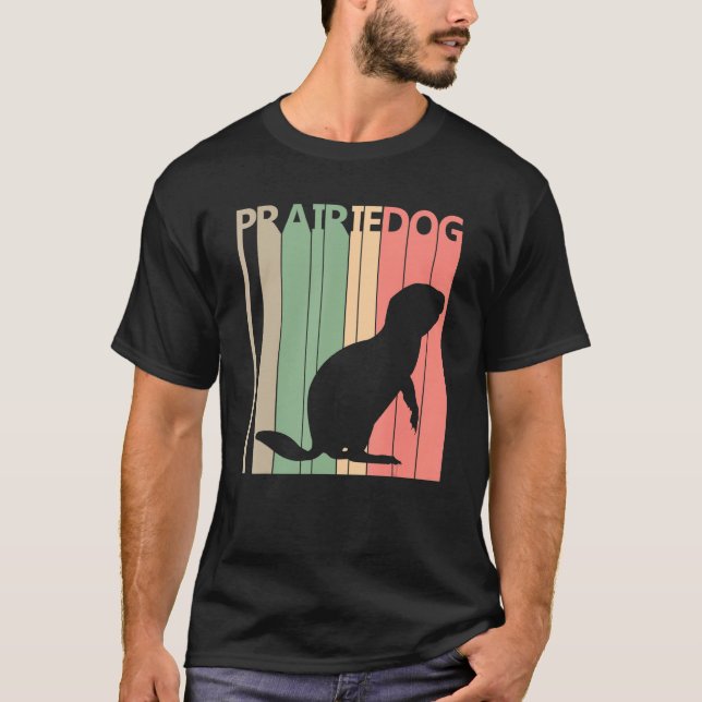 Funny Prairie Hund Costume T Shirt (Framsida)