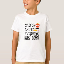 Funny Preschool back to school-gåva T Shirt