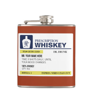 Funny Prescription Whiskey Fickplunta