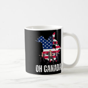 Funny president Donald Trump Oh Canada USA Kaffemugg